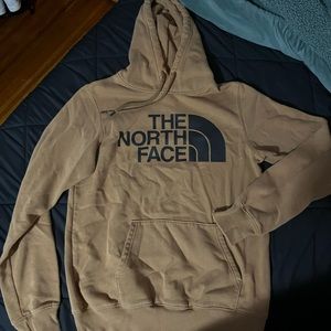 mens small the north face big logo sweatshirt
